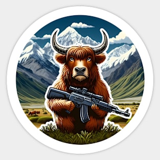 Tactical Yak Sticker